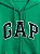 Moletom Masculino com Capuz e Zíper, Verde, GAP - Imagem 2
