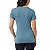 Camiseta Feminina Dry Fit, Azul Mescla, 32 Degrees Cool - Imagem 3