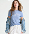 Camiseta Feminina, Azul Estampada Aero Nyc, Aéropostale - Imagem 2