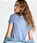Camiseta Feminina, Azul Estampada Aero Nyc, Aéropostale - Imagem 4