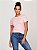 Camiseta Feminina, Rosa Claro com Logo, Tommy Hilfiger - Imagem 3