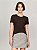 Camiseta Clássica Feminina, Marrom, Tommy Hilfiger - Imagem 2