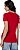 Camiseta Feminina com Decote V, Vermelha com Logo, Tommy Hilfiger - Imagem 3