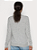 Suéter Feminino Tricot com Decote V, Cinza, Tommy Hilfiger - Imagem 3