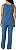 Conjunto de Pijama Feminino 4 Peças, Azul com Estampa e Cinza Liso, Eddie Bauer - Imagem 5