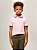 Camiseta Polo Infantil, Rosa Claro com Detalhes Listrados, Tommy Hilfiger - Imagem 2