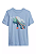 Camiseta Infantil, Azul Claro com Estampa de Dinossauro, GAP - Imagem 1
