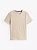 Camiseta Masculina Slim Fit, Bege com Logo Bordado, Tommy Hilfiger - Imagem 1