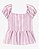 Blusa Infantil, Listrada em Lilás e Branco, Oshkosh - Imagem 1
