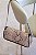 Bolsa de Ombro Compacta, Estampa Snakeskin Greige, H&M - Imagem 2