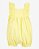 Macacão Curto de Bebê, Romper, Amarelo com Babados Bordados, Carter’s - Imagem 1