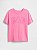 Camiseta Infantil Logo Urso, Rosa, GAP - Imagem 1