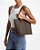 Bolsa Tote, Jet Set Medium Logo Pocket Tote Bag, Logo Brown, Michael Kors - Imagem 2