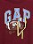 Camiseta Infantil Logo, Vinho, Baseball, GAP - Imagem 3