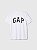 Camiseta Infantil Logo, Branca, GAP - Imagem 1