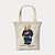 Bolsa Tote em Canvas Polo Bear, Natural, Polo Ralph Lauren - Imagem 1