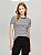 Camiseta Clássica Feminina, Listras Preto e Branco, Tommy Hilfiger - Imagem 2