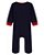 Macacão Bebê com Pezinhos, Drop Needle Logo Footed Coverall, Azul Marinho, Tommy Hilfiger - Imagem 4