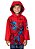 Jaqueta Infantil Impermeável com Capuz, Homem Aranha, Character Kids - Imagem 3