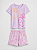 Conjunto Bebê Camiseta e Shorts, Lilás com Estampa de Morango, Gap - Imagem 1