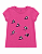Camiseta Infantil Manga Curta, Rosa Estampa Pinguins, Gap - Imagem 1