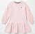 Vestido Infantil Moletinho com Manga em Laise, Rosa, Tommy Hilfiger - Imagem 1