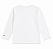 Camiseta Infantil Manga Longa, Logo Vertical, Branca, Tommy Hilfiger - Imagem 2