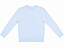 Suéter Feminino Tricot Trançado, Azul Claro, Calvin Klein - Imagem 1