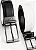 Cinto Masculino Dupla Face, Preto e Branco, Tamanho S, Nike - Imagem 3