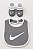 Kit Meias Booties e Babador, 0-6 meses, Cinza/Branco, Nike - Imagem 2