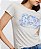 Camiseta Feminina, Logo Floral, Branca, GAP - Imagem 3
