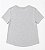 Camiseta Infantil, Cinza Mescla com Logo Rosa, Tommy Hilfiger - Imagem 2