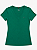 Camiseta Feminina com Decote V, Verde Esmeralda com Logo, Tommy Hilfiger - Imagem 1