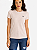 Camiseta Clássica Feminina, Bege Mescla, U.S. Polo Assn. - Imagem 1