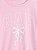 Camiseta Infantil Manga Curta, Rosa Claro Logo com Laço, Gap - Imagem 2