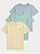 Kit com 3 Camisetas Logo Infantil, Amarela, Azul e Verde, Polo Ralph Lauren - Imagem 1