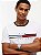 Camiseta Masculina Logo Bordado, Branca, Tommy Hilfiger - Imagem 3