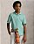 Camisa Manga Curta Infantil, Linho, Verde Claro, Polo Ralph Lauren - Imagem 3
