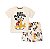 Conjunto Infantil Camiseta e Short, Mickey Mouse, Disney - Imagem 1