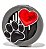 Suporte Fragrância para Carro, Paw e Heart, Bath & Body Works - Imagem 1