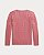 Suéter Manga Longa Trançado, Rosa Claro, Polo Ralph Lauren - Imagem 2