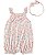 Macacão Romper ComfySoft com Faixa de Bebê, Floral, Child of Mine by Carter’s - Imagem 1