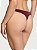 Calcinha Fio Dental Sem Costura, Modelo Thong, Vinho, Victoria's Secret - Imagem 3