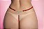 Calcinha Fio Sensual em Tule com Frase "Amor" - Imagem 1