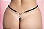 Calcinha Fio Sensual em Tule com Frase "Corno" - Imagem 1