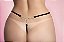 Calcinha Fio Sensual em Tule com Frase "Me come" - Imagem 1