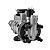 Bomba Injetora Trator Massey Ferguson MF6855 DPS Motor Perkins 8521A640 2643M027 - Imagem 3