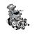 Bomba Injetora Maxion Motor Perkins 9170 AT6.354-4 0460426159 77342 - Imagem 1