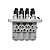 Bomba Injetora New Holland Motor FPT L170 N844T F01G09Y02K - Imagem 3