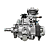 Bomba Injetora V.E 4 Cilindros Case 2852046 LB90B LB95B 0460424282 - Imagem 2
